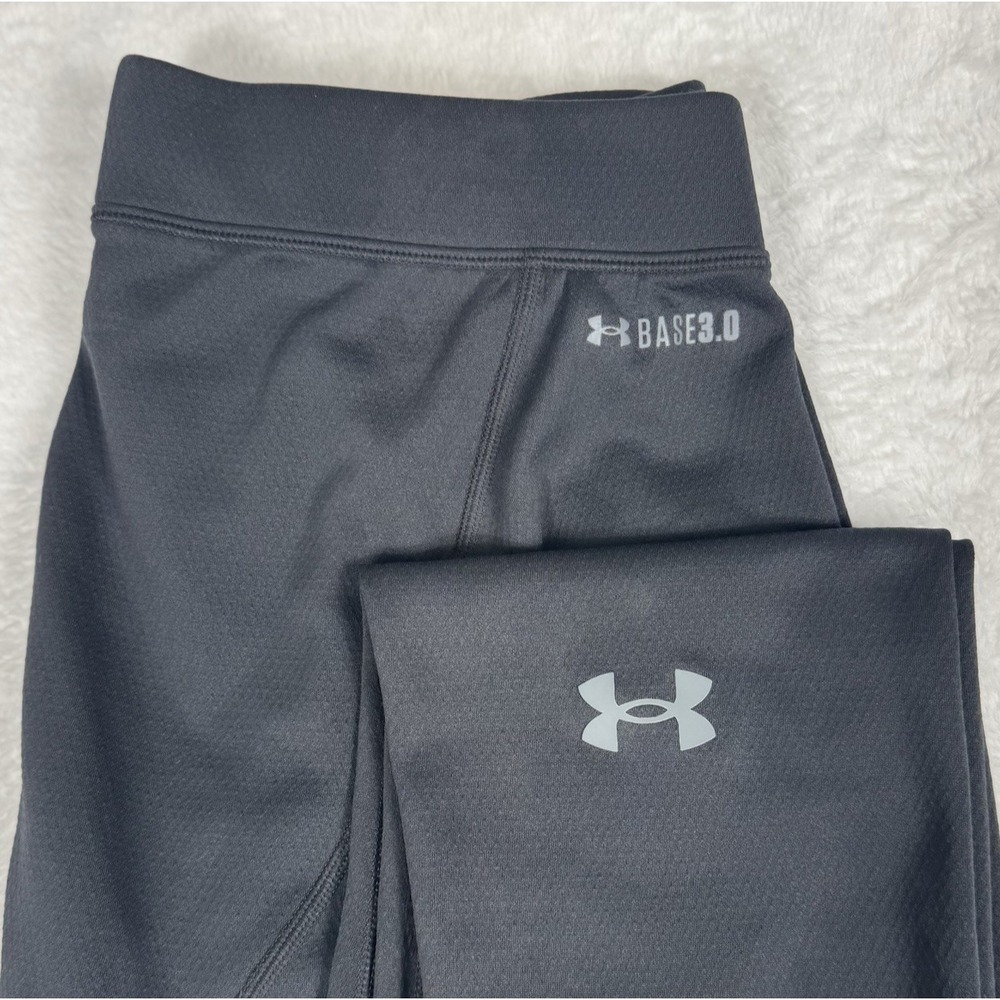 Under Armour Coldgear Men's Base Layer 3.0 Fitted Thermal Leggings Size XL Black
